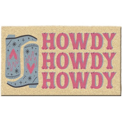 Design Imports  Howdy Howdy Howdy Doormat