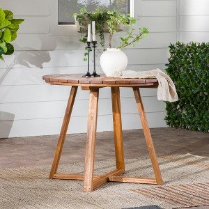 Sapphtopaz Patio Outdoor Table Patio Dining Table Outdoor Dining Table Picnic Table for Garden, Yard, Lawn, Patio - 1 of 4