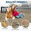 TackView Washable Rug Runners for Hallways Non Slip Runner Modern Non Slip Kitchen Rugs Farmhouse Entryway Rug - 4 of 4