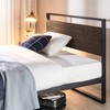 Suzanne Bamboo and Metal Platform Bed Frame with Headboard - Zinus - 2 of 4