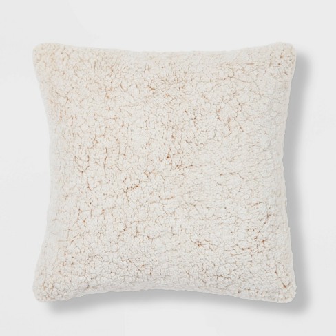 Modern Tufted Square Throw Pillow White - Threshold™ : Target