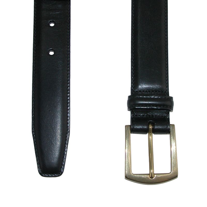 CrookhornDavis Men's Ciga Smooth 32mm Calfskin Leather Dress Belt, 2 of 3