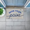 Stupell Industries Wipe Your Paws Greeting Printed Outdoor Imitation Sisal Door Mat, design by Lil' Rue - 3 of 4