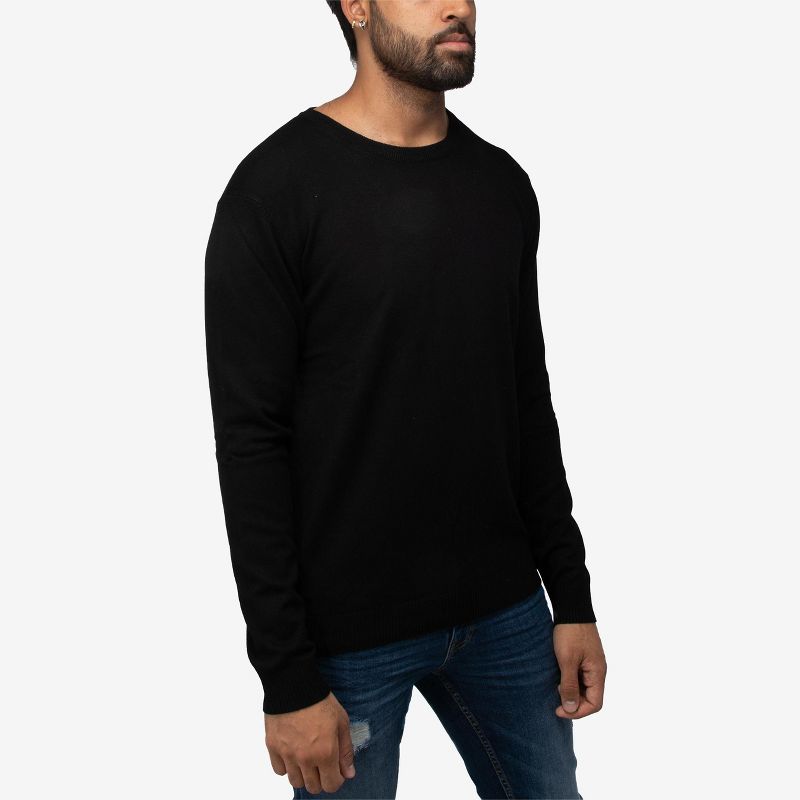 X RAY Men's Big and Tall Basic Crewneck Sweater, 3 of 6