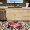 LunaLulinlk Cherry Blossom in Color Memory Foam Kitchen Mat Machine Washable Anti-Fatigue Mat Cushion - 2 of 4