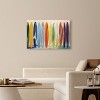 Art Remedy Geode Surf Modern Color Block Abstract Wall Art Unframed - 2 of 4