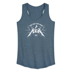 Women's - Barbie - Country Metal Ken Graphic Racerback Tank - 1 of 4