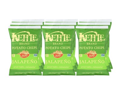 Kettle Brand Potato Chips, Sea Salt Kettle Chips, Snack Bag 1.5 Oz (Pack of  24)