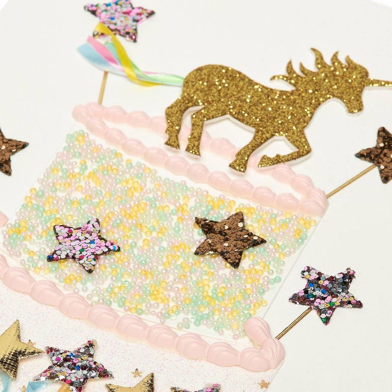 Unicorn Cake Print Happy Birthday Card - PAPYRUS, 6 of 7
