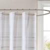 LunaLulinlk Cotton Printed Shower Curtain with Trims - 4 of 4
