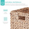 Best Choice Products 13x13in Hyacinth Storage Baskets, Set of 5 Multipurpose Collapsible Organizers - 4 of 4