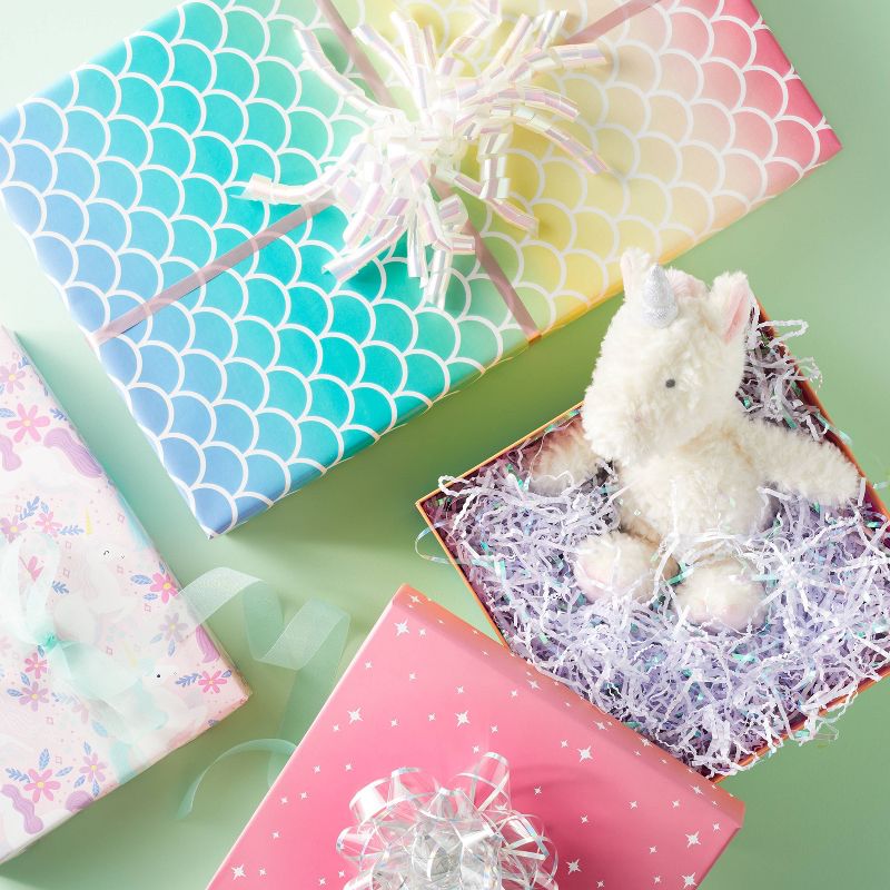 Mermaid Scales Paper Gift Wrapping Paper - Spritz&#8482;, 3 of 8