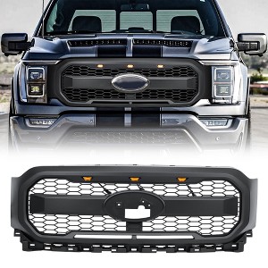 AMERICAN MODIFIED Armor Grille Compatible with 2021 to 2023 Ford F150 - 1 of 4