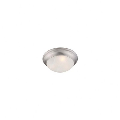 Livex Lighting Omega 1 - Light Flush Mount in  White
