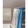 Manual Woodworkers and Weavers Stitch Happy Owl Blanket – 30"W x 40"L Mink Fleece, Soft Baby Throw with Whimsical Owl Design - 3 of 3