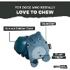 ZippyPaws Grey Bear Hugger Super Chewer 2-in-1 Plush Exterior Hard Core Plush Toy, Large Breeds - 2 of 4