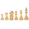 WE Games Luxury Staunton Bridle Knight Chess Pieces,  4 inch king - 4 of 4