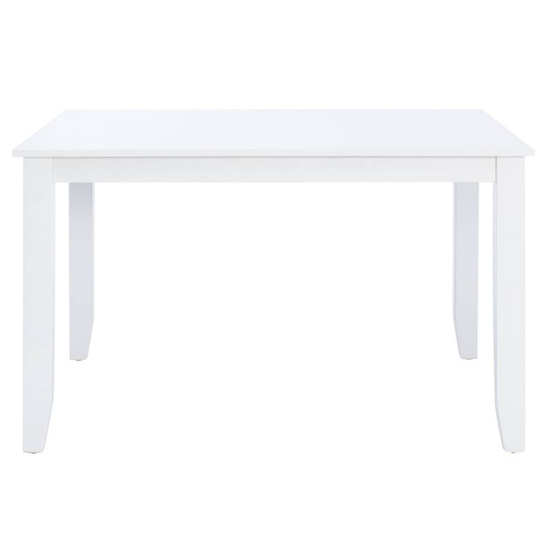 Shelby Solid Wood Traditional Rectangle Dining Table White - Powell, 3 of 8