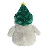 Aurora Medium Gray PomPom Penguin 12" Festive Hat Playful Stuffed Animal - 4 of 4