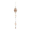 32" x 5" Metal Eclectic Buddha Windchime Brown - Olivia & May: Home Decor, Harmonious Melody, Indoor Use - 3 of 4