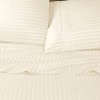 600-Thread Count Egyptian Quality Cotton Stripe 2-Piece Pillowcase Set by Blue Nile Mills - 2 of 3