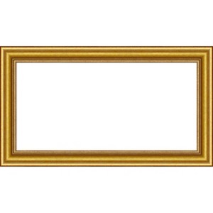 Amanti Art Townhouse Gold Framed Dry Erase Magnetic Board - 1 of 4