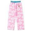 DC Comics Justice League Wonder Woman Little Girls Pajama Shirt and Pants Sleep Set Tie Dye Pink 5-6 - 3 of 4