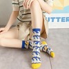 Anna-Kaci Women's Colorful Cotton Socks with Fun Cartoon Animal Patterns Breathable Soft - 3 of 4