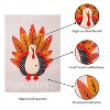 Evergreen Turkey Happy Thanksgiving Garden Suede Flag 12.5 x 18 Inches Indoor Outdoor Decor - 4 of 4