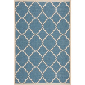 Linden LND125 Power Loomed Indoor/Outdoor Rugs - Safavieh - 1 of 4