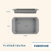 Nonstick Bakeware Baking Pan / Nonstick Cake Pan, Rectangle - 9 Inch x 13 Inch, Gray - 2 of 4