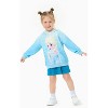 Disney Princess Toddler Sweatshirts Frozen Elsa and Anna Hoodie Graphic Pullover Tops - 3 of 4
