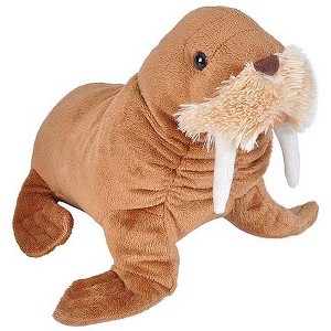 Wild Republic Cuddlekins Mini Walrus Stuffed Animal, 8 Inches - 1 of 1