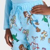 Toddler Boys' Disney Toy Story Long Sleeve Rash Guard Swim Set - Blue - 4 of 4