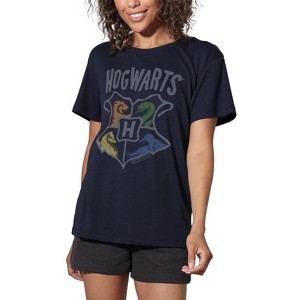 Harry Potter The Hogwarts School Women's Loose T-Shirt - 1 of 4