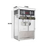 FONTOI 30 OZ Commercial Popcorn Machine with 30 Oz Kettle 3 Switch Control for Home Theater and Parties, Red/Black, 21.65"*14.76"*34.25" - 3 of 4