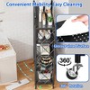 Musment 5-Tier Storage Shelving Unit, Metal Shelf, Foldable Storage Shelf with Wheels,  Garage Shelf, Metal Storage Rack, Kitchen Shelf - 4 of 4