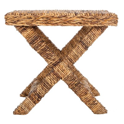 target wicker side table