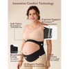 Momcozy Maternity Belly Band - Black - 3 of 4