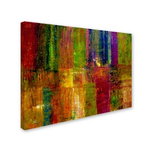 Michelle Calkins 'Color Abstract' Multi Panel Art Set Large - 1 of 3