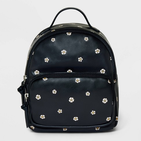 Flower print backpack sale