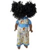 Doll Clothes Superstore Rocking Horse Print Overalls Fit 18 Inch Girl Dolls Like Our Generation American Girl My Life Dolls - 4 of 4