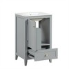 KIGFTSOD 20" Bathroom Vanity with Sink, Bathroom Cabinet with Soft Closing Door, Storage Rack and A Drawer - 4 of 4