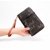 MKF Collection Cossetta Cell Phone Crossbody Wristlet Handbag Vegan Leather Versatile Multi-Use Phone Holder by Mia K - 3 of 4