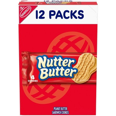 Nutter Butter Peanut Butter Sandwich Cookies - 22.8oz / 12ct