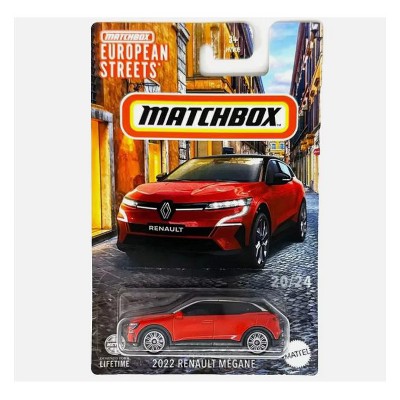 MATCHBOX 2022 RENAULT MEGANE EUROPEAN STREETS 2024