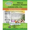 Larissa Veronica Hibiscus Strawberry Rhubarb Guatemalan Coffee (Gourmet, Naturally Flavored, Whole Coffee Beans) (16 oz, ZIN: 564449) - 2 of 4