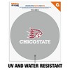 California State University Chico Secondary Logo Automotive Car Window Locker Circle Bumper Sticker - 2 of 4