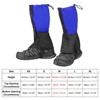 Unique Bargains Waterproof 600D Oxford Rain Snow Boot Shoe Gaiters 1 Pair - 2 of 4