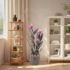 36 Inch Artificial Cactus, Tall Faux Potted Cacti Plant for Balcony, Living Room, Kitchen, Office & Patio Decor - 4 of 4